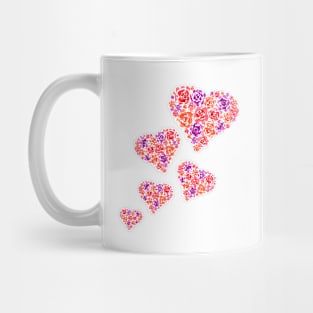 Floral Hearts Mug